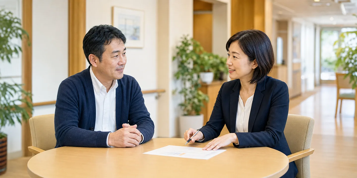 茨城の介護・福祉事業で事業承継を相談する経営者