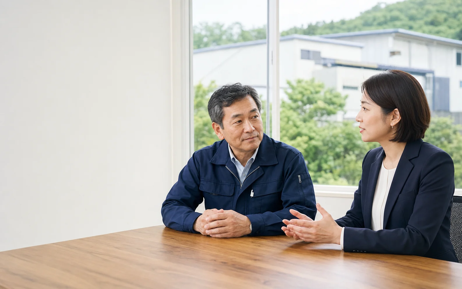 経営者とM&Aアドバイザーの初回相談
